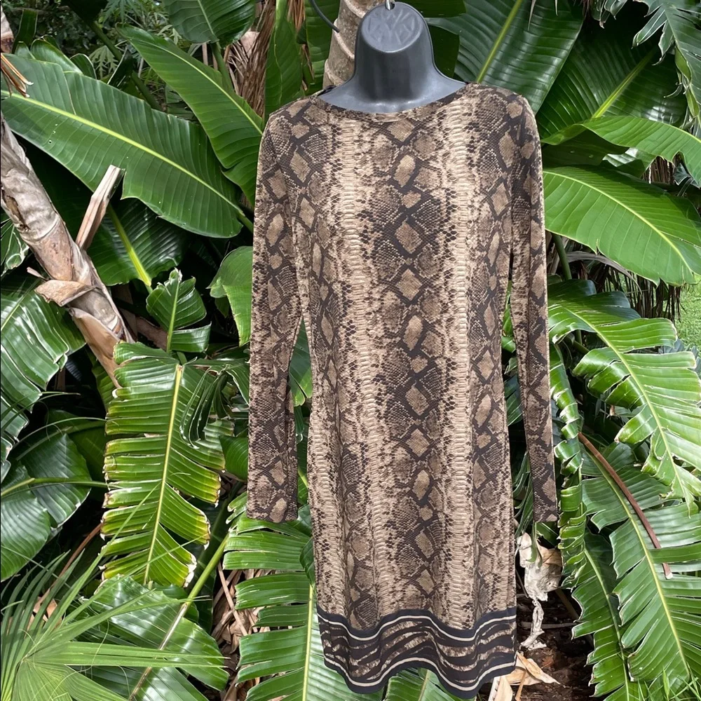 Michael Kors snake print dress